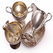 silver flatware