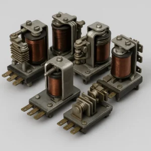 Telephone exchange relays purchased for silver and precious metal recovery at Dubai Silver refinery
